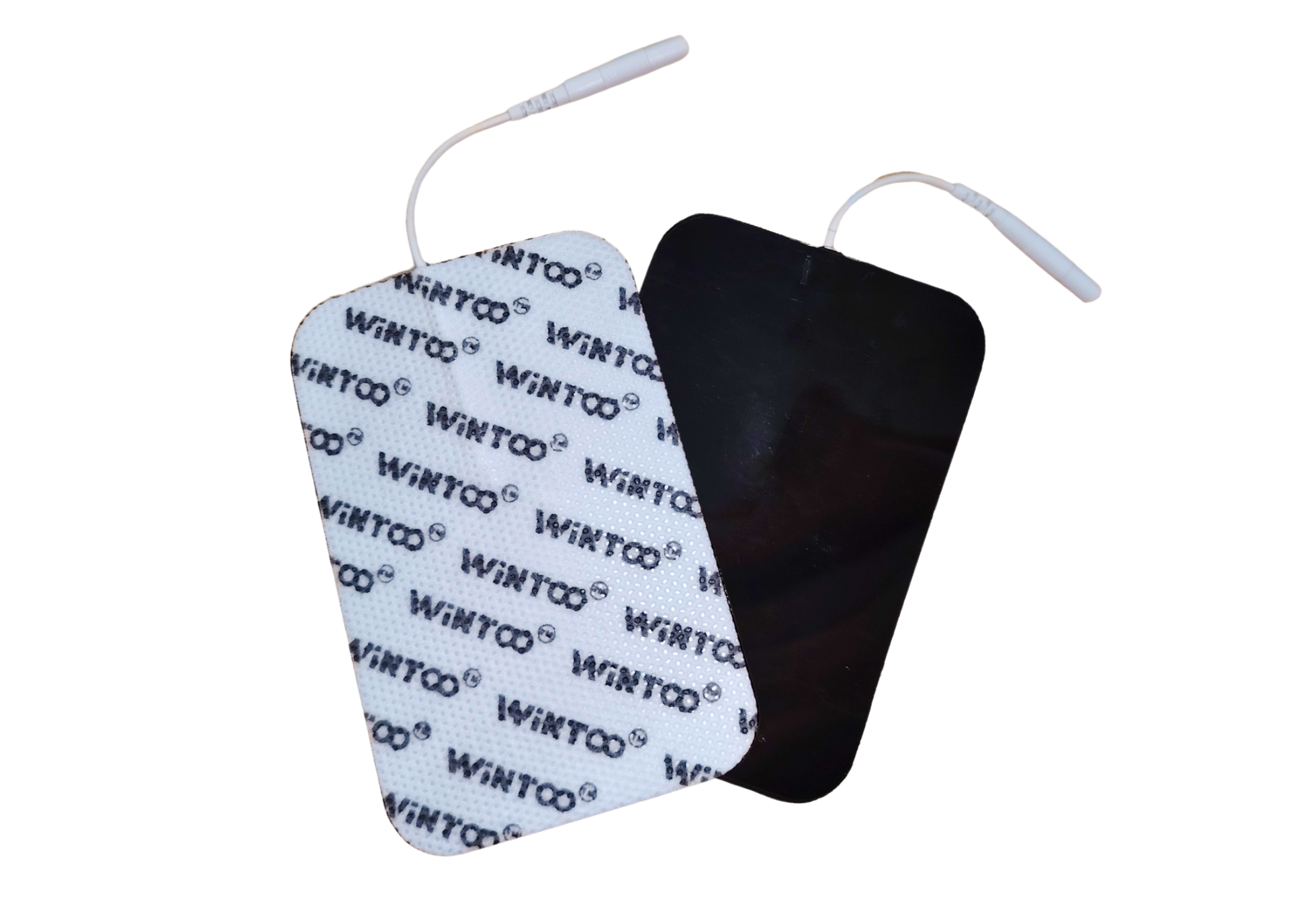 Complete set of Wintoo WT-918 TENS meridian massager with electrode pads and USB charging cable